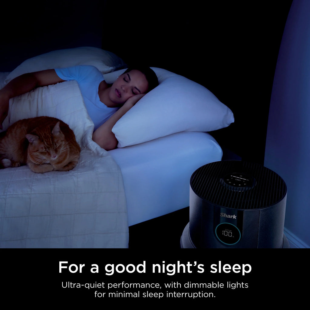 Shark NeverChange Air Purifier MAX, 5-Year HEPA Filter, Saves up to 300 Dollars in Filter Replacements, 1200 sq. ft., Captures 99.98% of Particles, Dust, Dander, Pet Hair, Smoke, Charcoal, HP300