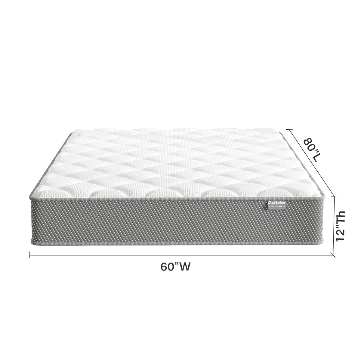 Queen Size Mattress, 12 Inch Memory Foam Hybrid Mattress Full Size in a Box, Back Pressure & Pain Relief, Medium Firm Mattresses, Motion Isolation,CertiPUR-US