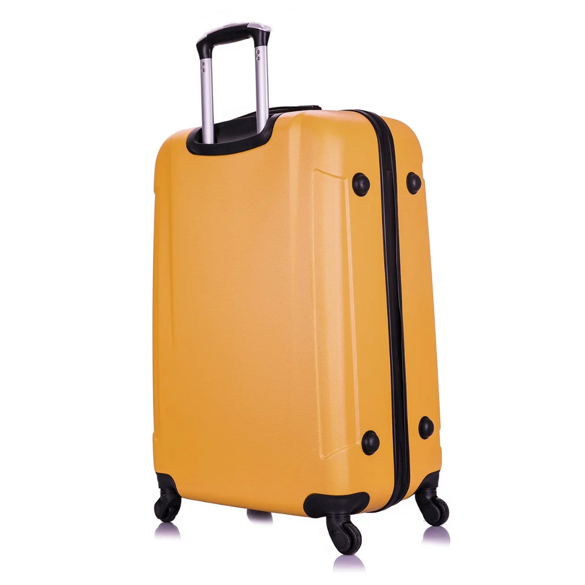 InUSA Pilot 3-Piece Hardside Luggage Sets with Spinner Wheels, Handle, Trolley, (20"/24"/28"), Blue