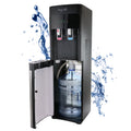 MegaChef Stainless Steel Bottom Load Hot and Cold Water Dispenser 5 Gallon Water Cooler
