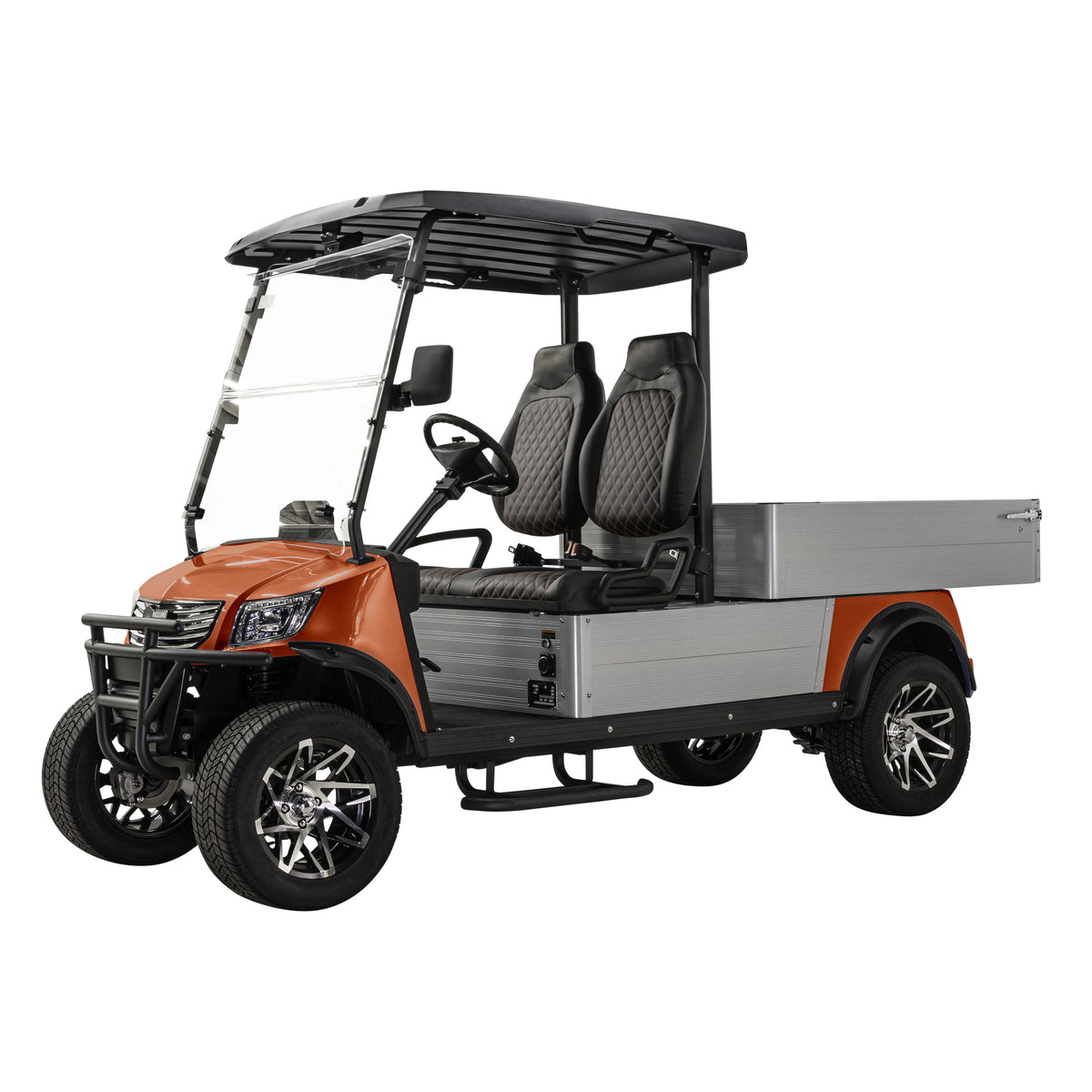 Massimo MVR Cargo Max Electric Utility Golf Cart 48V 5kW Motor - Blue