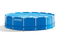 Intex 15' x 48" Metal Frame Above Ground Pool with Filter Pump