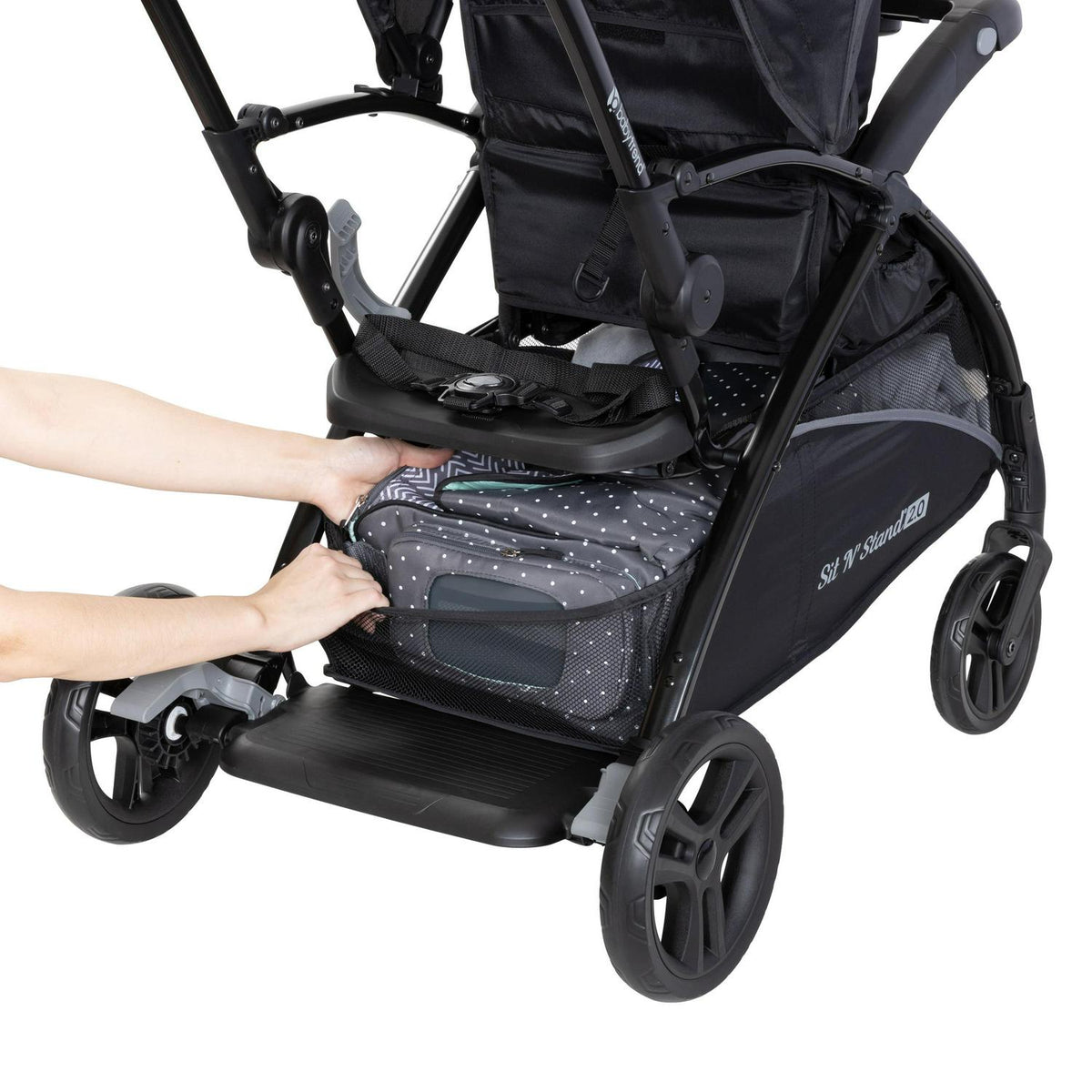Baby Trend Sit N- Stand 2.0 Stroller. Simply Grey