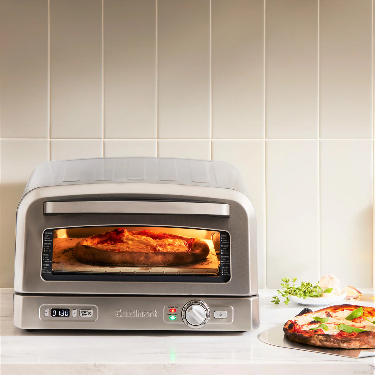 Cuisinart 12 Electric Indoor Pizza Oven with Accessories