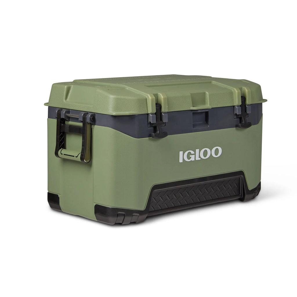 Igloo 72 QT BMX Ice Chest Cooler with Cool Riser Technology, Oil Green