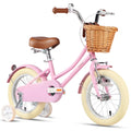 Glerc Little Molly 12 inch Kids Girls Bike for1 2-4 Years Old Child and Toddler,gifts,Pink