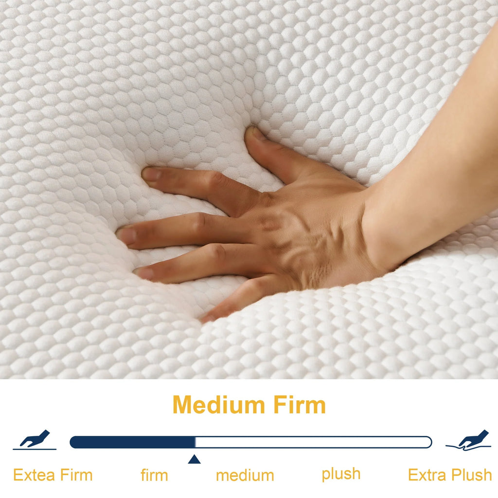 10 inch Queen Mattress, Medium Memory Foam Mattress ,Mattress in a box