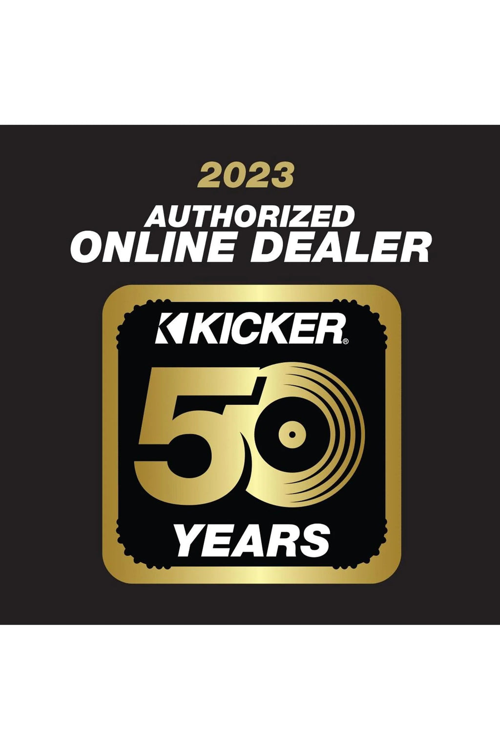 Kicker 44DL7S122 Dual 12" L7S 2-Ohm Loaded Vented Subwoofer Enclosure