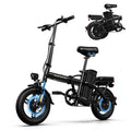 Sohamo Electric Bike 36V 10Ah Folding E-Bike, 400W Motor, 20mph, 3 Levels Assist, Mini E-bike for Teens and Adults
