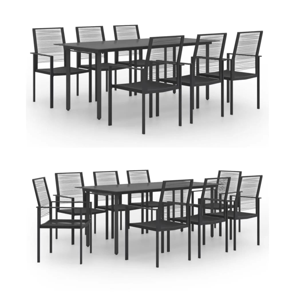 vidaXL Patio Dining Set Garden Outdoor Table and Chair Furniture 7/9 Piece