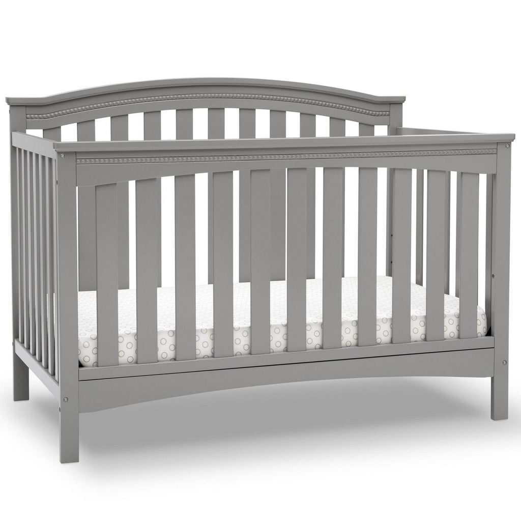 Delta Children Waverly 6-in-1 Convertible Baby Crib. Grey