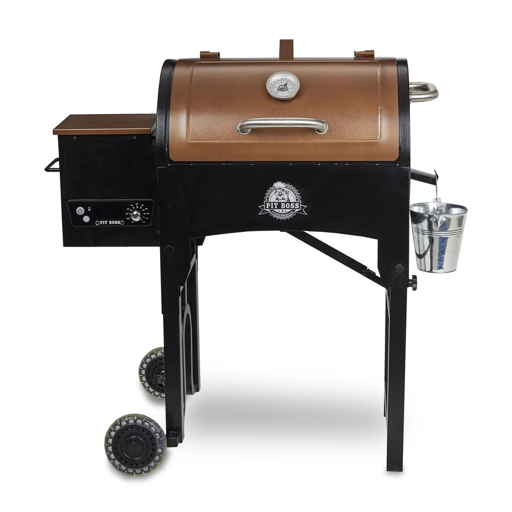 Pit Boss 340 Sq. in. Portable Tailgate, Camp Pellet Grill with Folding Legs