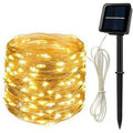 Solar Fairy Lights,Waterproof 200LED 72ft Solar String Lights with 8 Modes, Super Bright Copper Wire Solar Lights Outdoor for Tree, Patio, Garden, Party Decoration