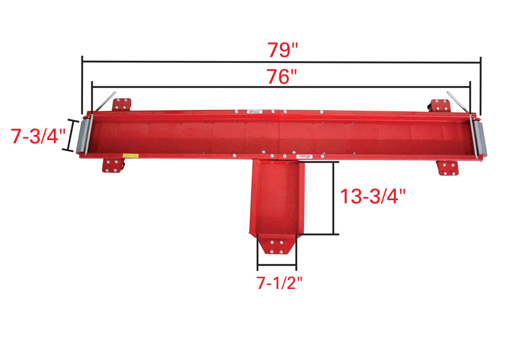 Extreme Max 5001.5077 Motorcycle Dolly 1250 lb. Standard (76)