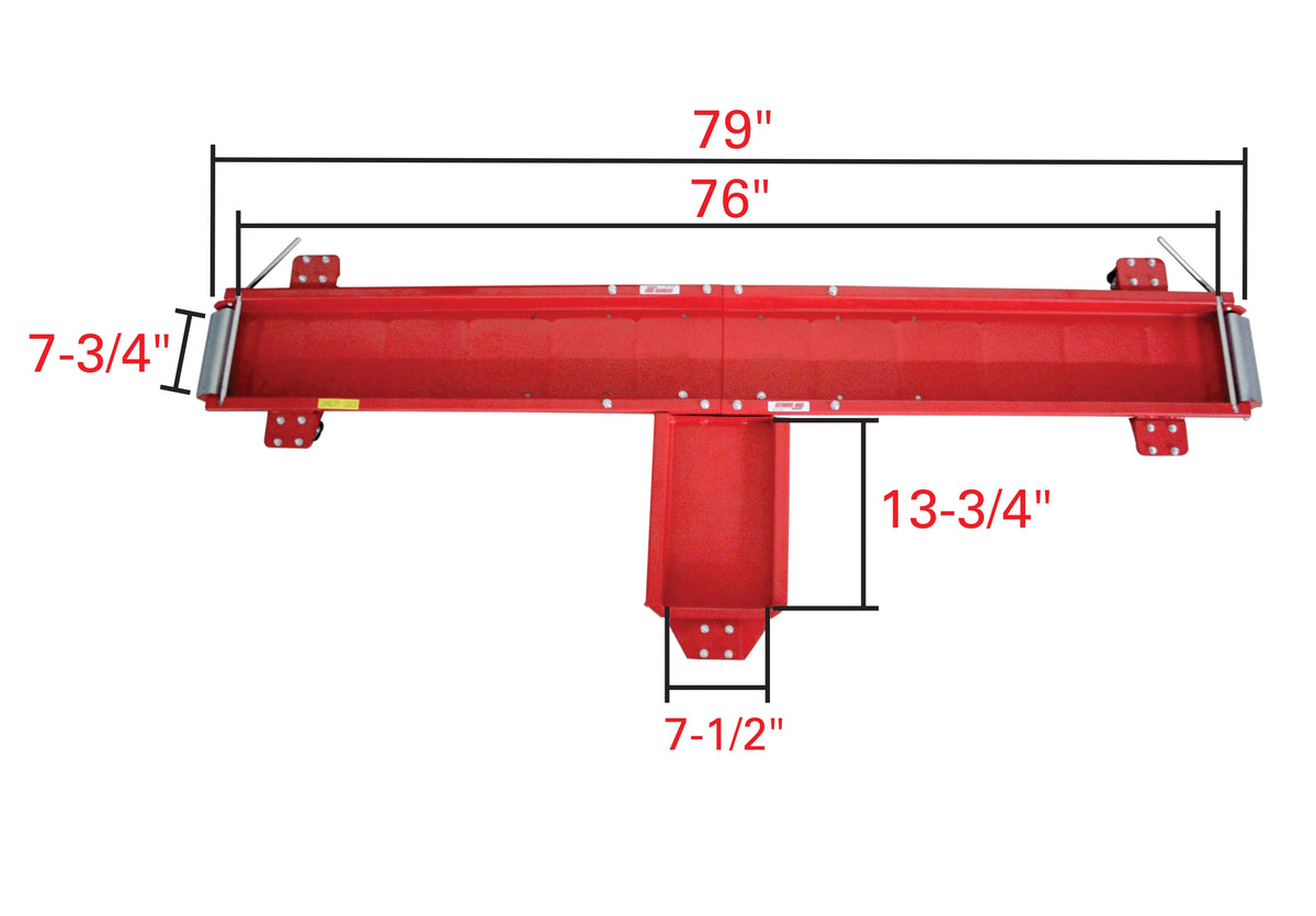 Extreme Max 5001.5077 Motorcycle Dolly 1250 lb. Standard (76)