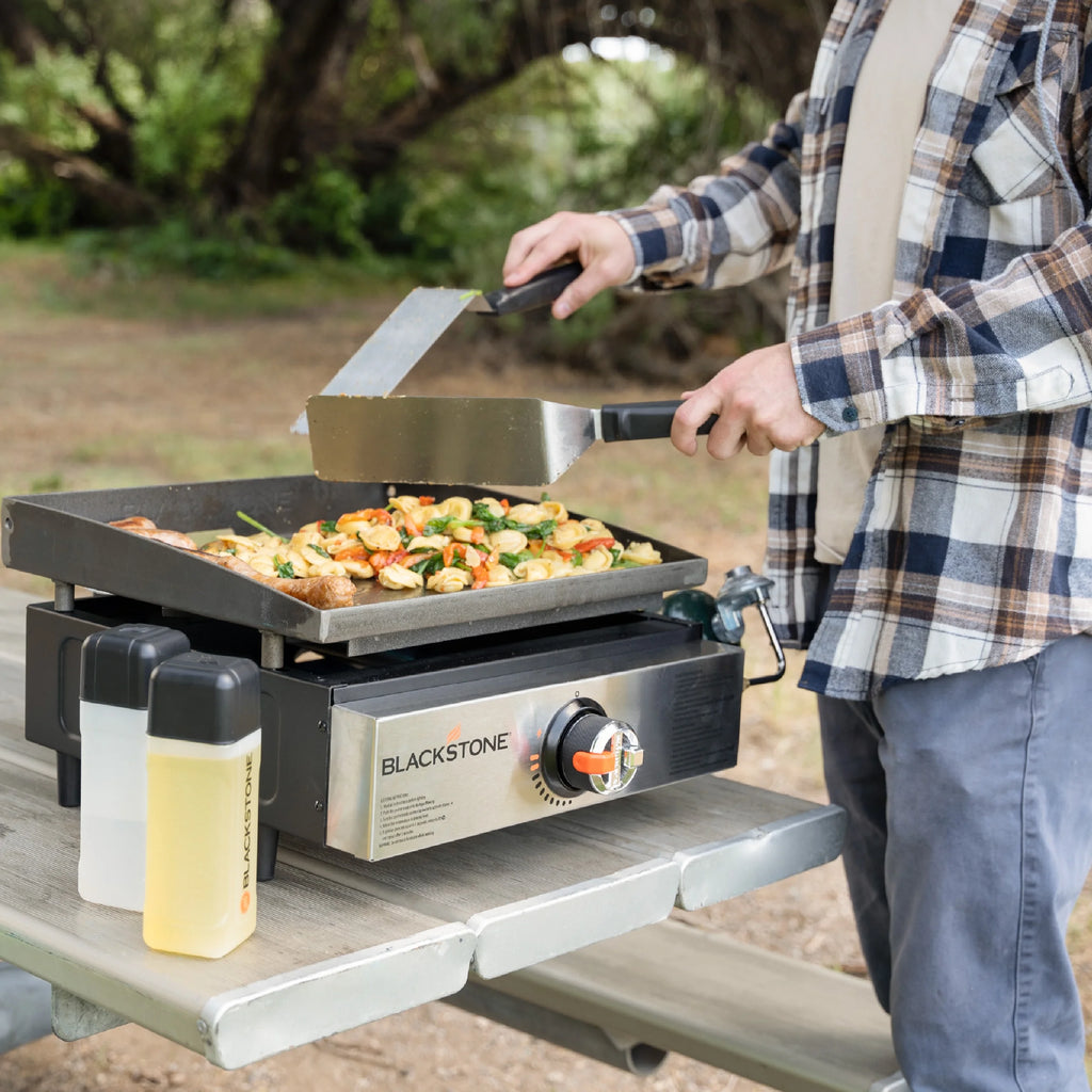 Blackstone 17 Original Tabletop Griddle with Stainless Steel Front Panel