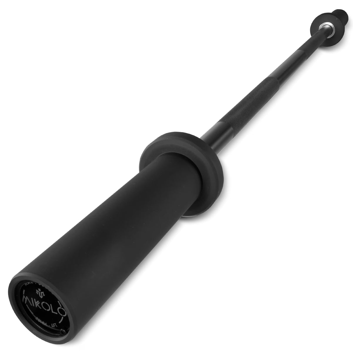 Mikolo 7ft Olympic Barbell, Barbell for Weightlifting and Powerlifting 45lb, Olympic Bar for 1500lbs Capacity, Weight Bar Fit 2 Standard Weights