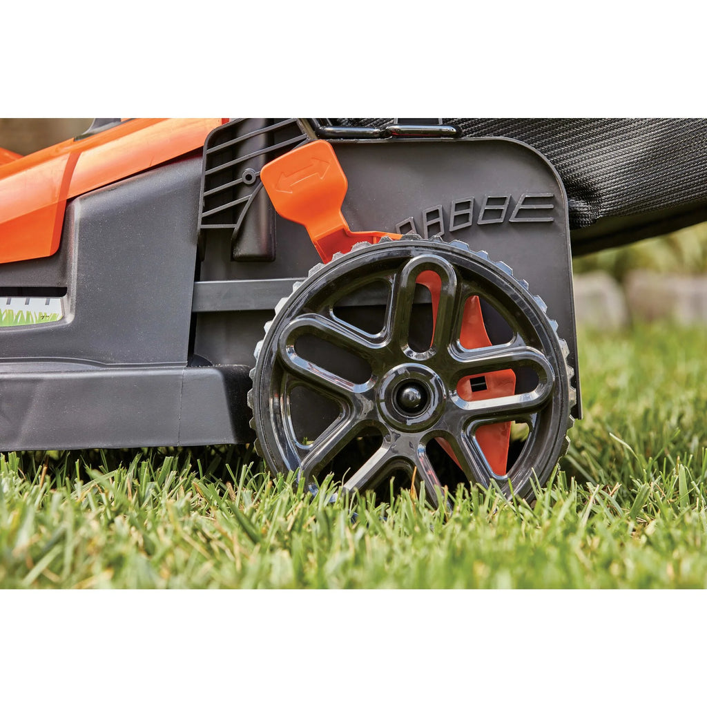 BLACK+DECKER 15 Corded Electric Push Walk-Behind Mower, Comfort Grip Handle