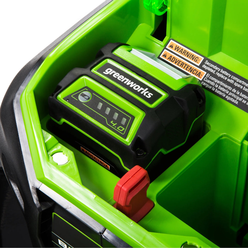 Greenworks 40V 20" Brushless Push Lawn Mower with 4.0 Ah Battery & Quick Charger 2516302VT
