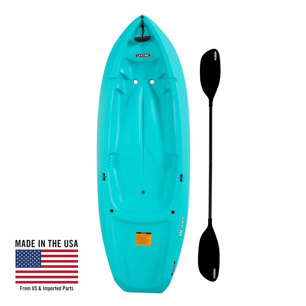 Lifetime Wave 6 ft Youth Kayak, Fire Red (91401)