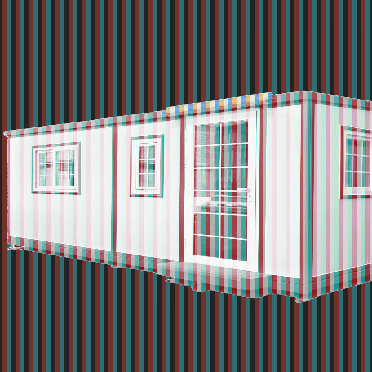 Portable Mobile Expandable Prefab House 15 x 20ft,Exquisitely Designed Modern Villa Prefab House for Live,Work