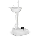 Costway 5 Gallon Portable Wash Sink  Hand Wash Basin Stand