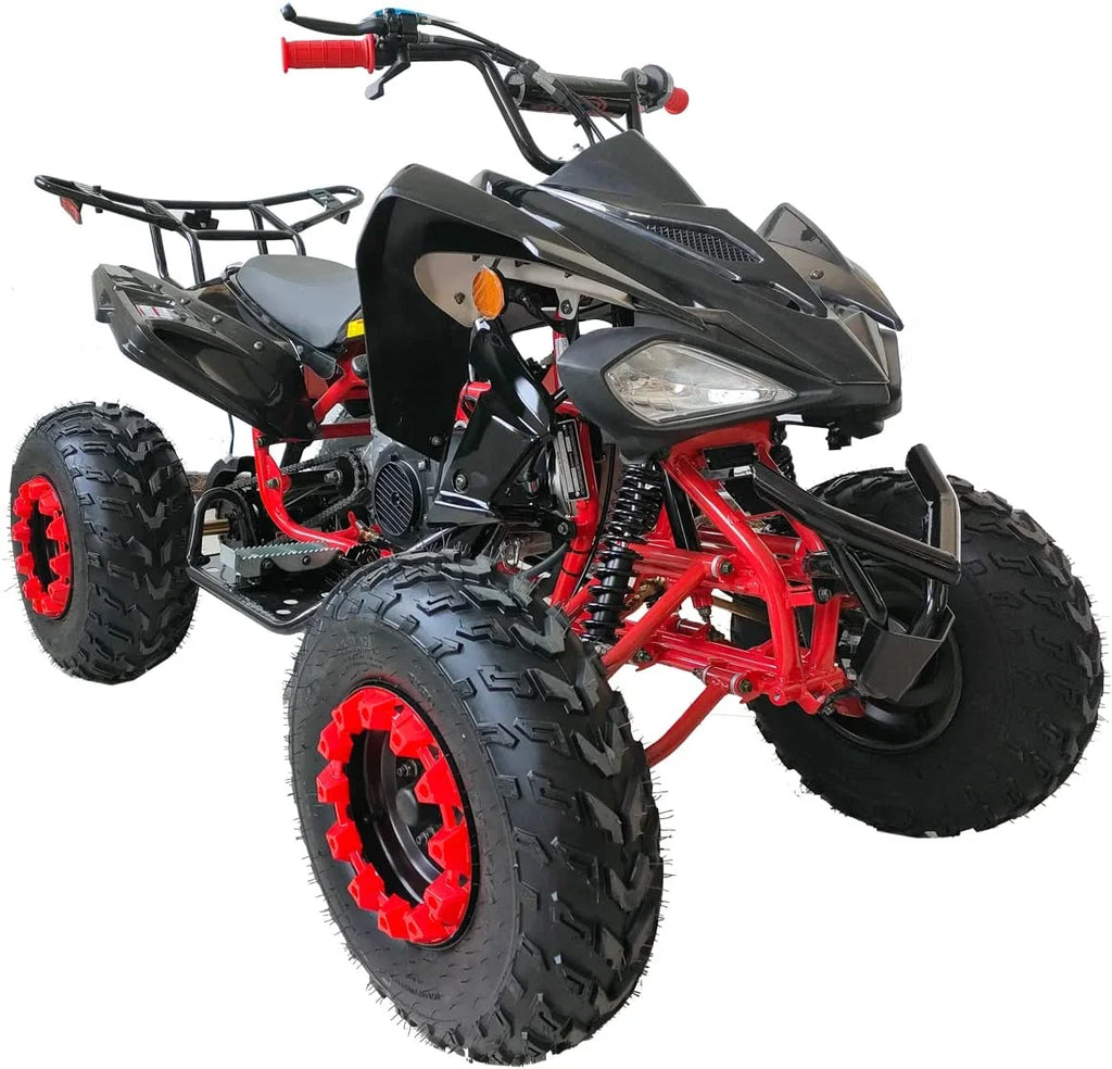 X-Pro Brand New 200cc Gas ATV, Automatic Transmission with Reverse LED Headlights Big 23"/22" Tires