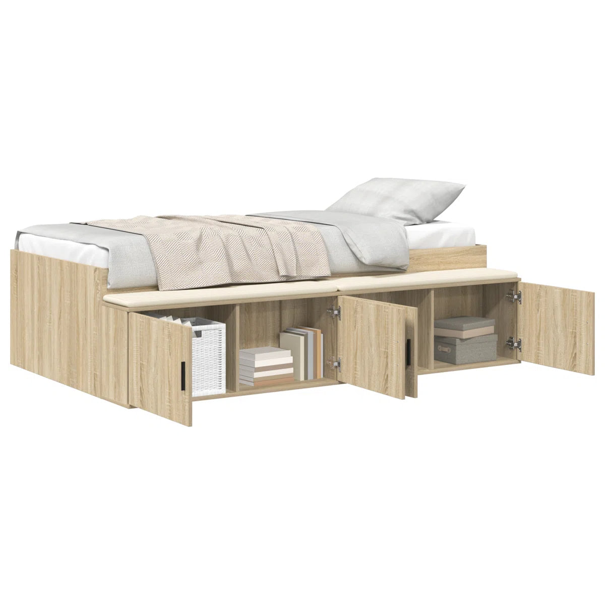 Vidaxl Storage Bed Frame