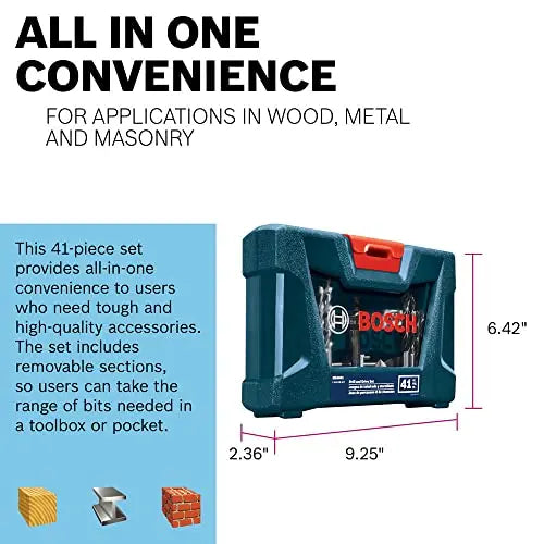 BOSCH CLPK22-120 12V Max Cordless 2-Tool 3/8 in. Drill/Driver and 1/4 in. Impact Driver Combo Kit with 2 Batteries, Charger and Case,Blue