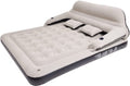 Queen Size Air Mattress Sofa Bed with Headboard and Pillow, Inflatable Bed for Outdoor Overnight