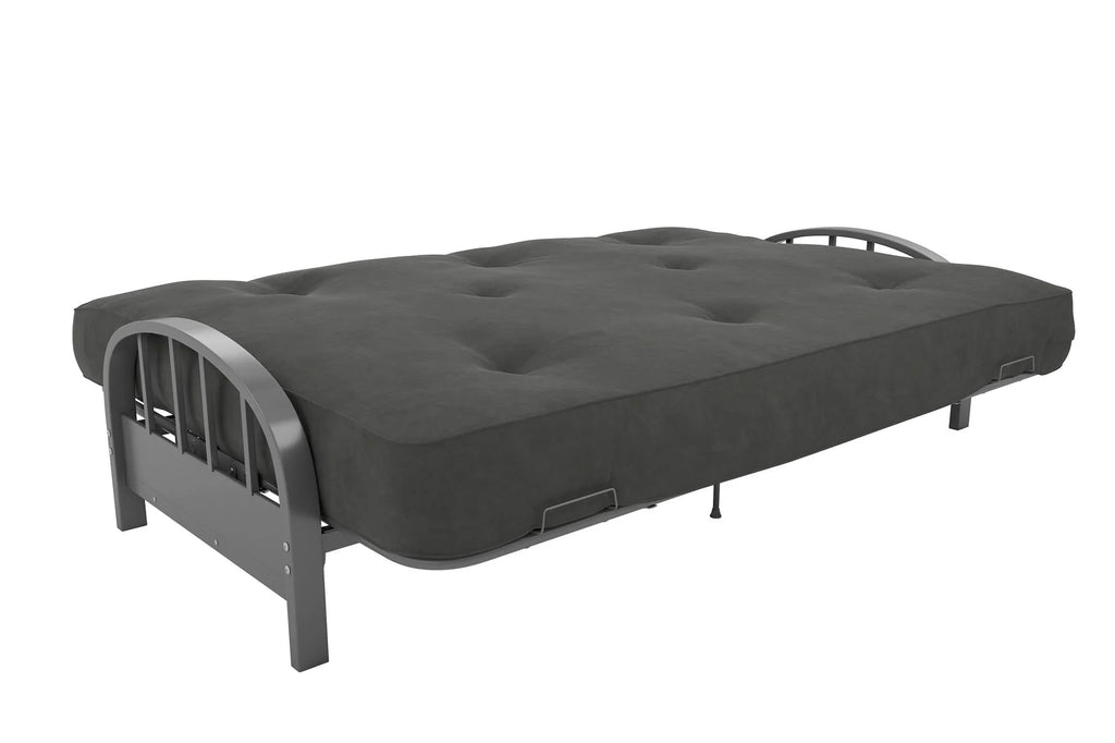 DHP Aiden Futon Frame, Silver