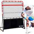 4ft Portable Pickleball Rebounder Training Aid for Pro Player Level 4.0+, Adjustable Angle Easy Setup & Storage - Perfect Your Forehands Backhands Dinks Volleys Accuracy Coordination Kitchen Control