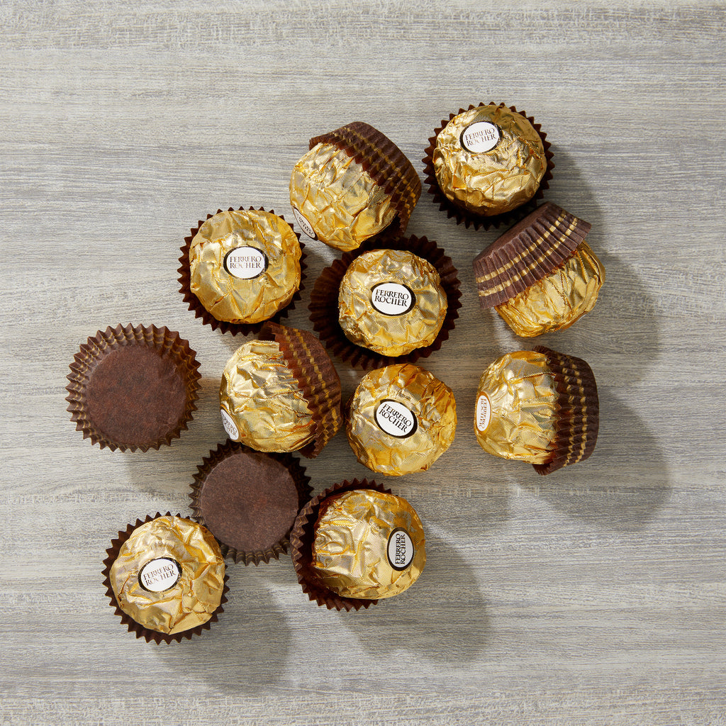 Ferrero Rocher, Milk Chocolate Hazelnut Candy, 21.2 oz, 48 Count