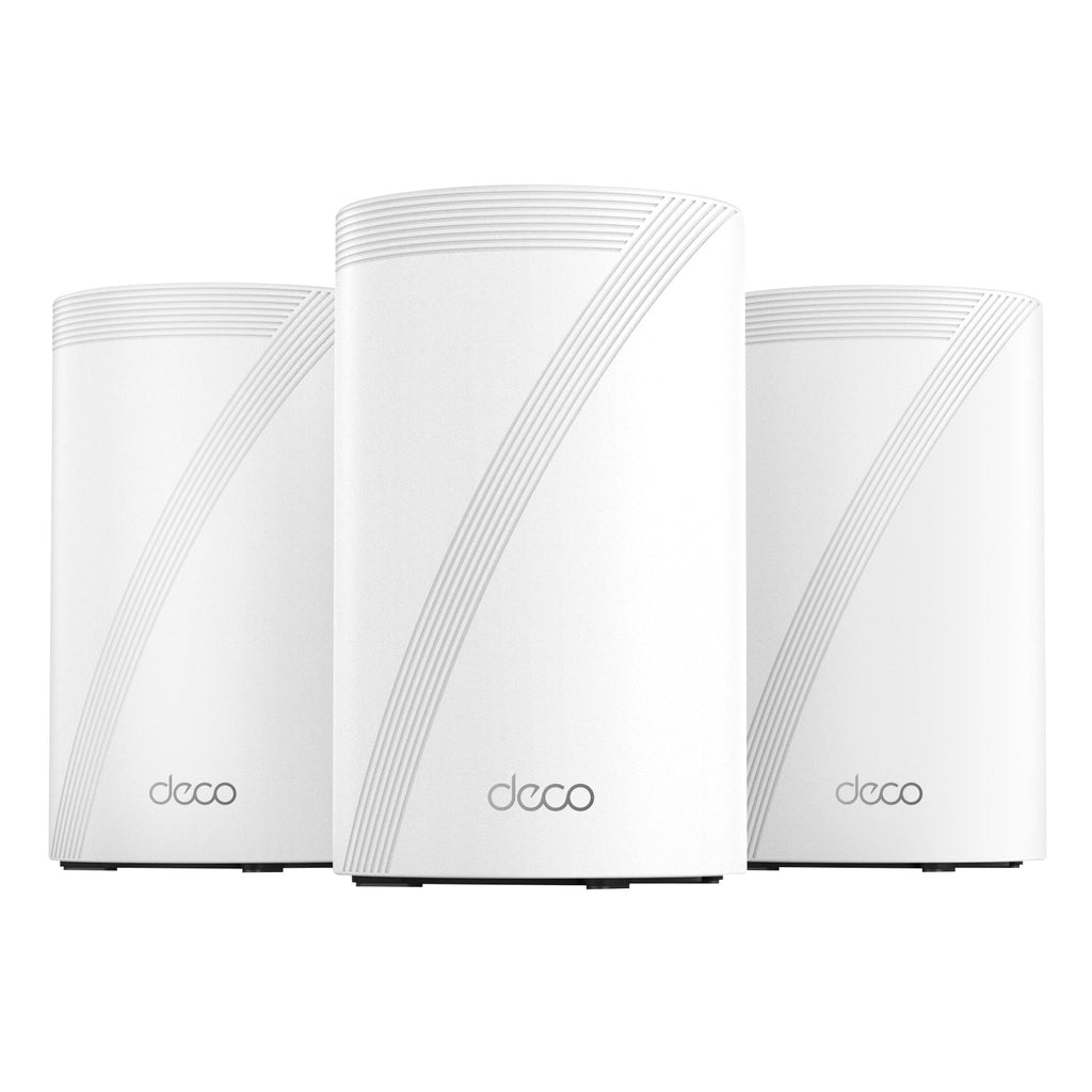 TP-Link – Deco 7 Pro BE11000 Tri-Band Wi-Fi 7 Whole Home Mesh System, 3-Pack