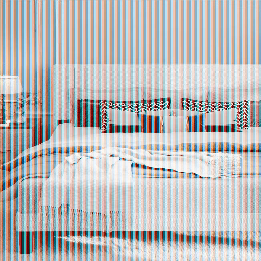 Full Size Bed Frame, Bed Frame with Wingback Headboard Hold 850 lbs, Dark Gray