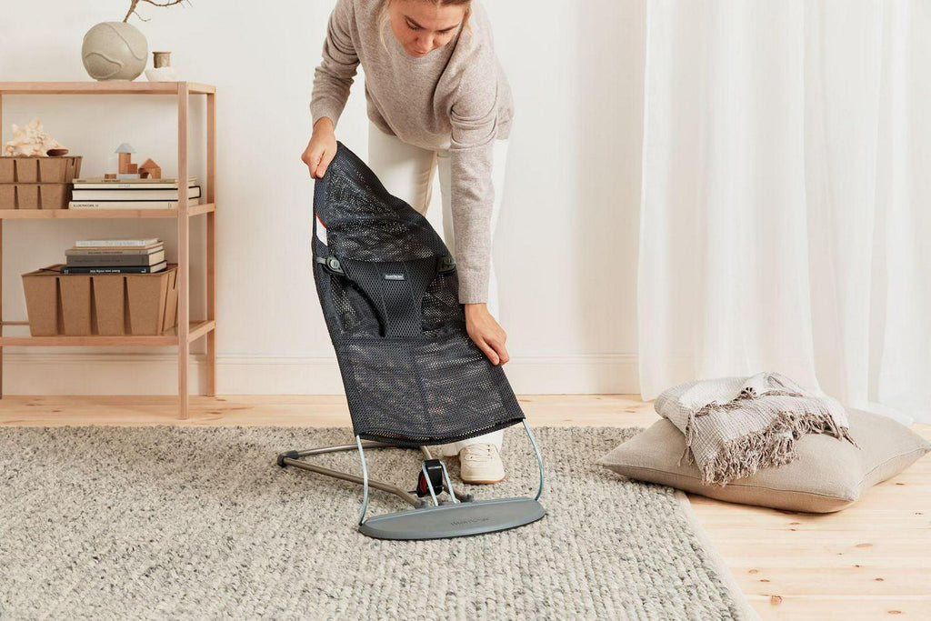 BabyBjorn Bouncer Bliss - Anthracite. Mesh