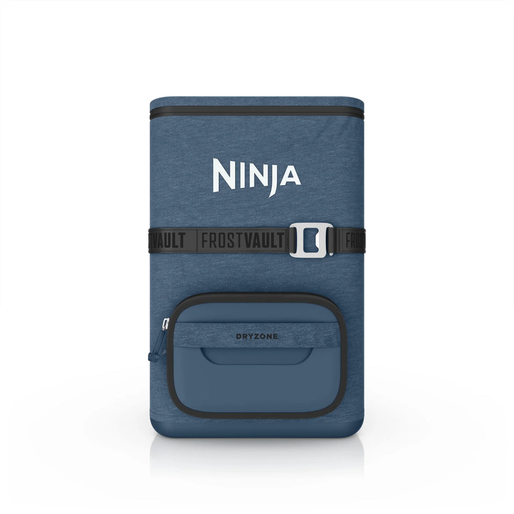 Ninja Outdoor FrostVault Go 24-Can Soft Cooler with Cold Dry Zone, Lakeshore Blue - FF124NV