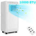 Missky 10000 BTU Portable Air Conditioner with Remote Control, 3-in-1 Mini Standing Portable AC Unit w/Universal Casters & Window Kits, Cools Up to 450 Sq.ft, White