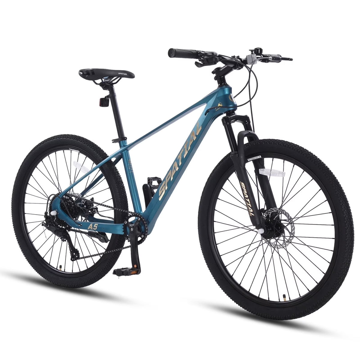SPATIAL 24/26/27.5/29 inch Mountain Bike,8/21 Speed Lightweight Aluminum Magensium Frame Mountain Bicycle,Fits Men Women Teenagers Adult Disc Brake MTB Bicycle