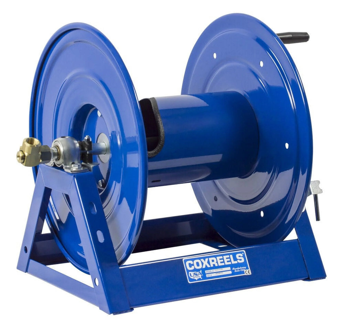 coxreels pressure washer hose reel -3000 psi, 300ft. x 1/2in. capacity, model# 1125-4-200-bvxx