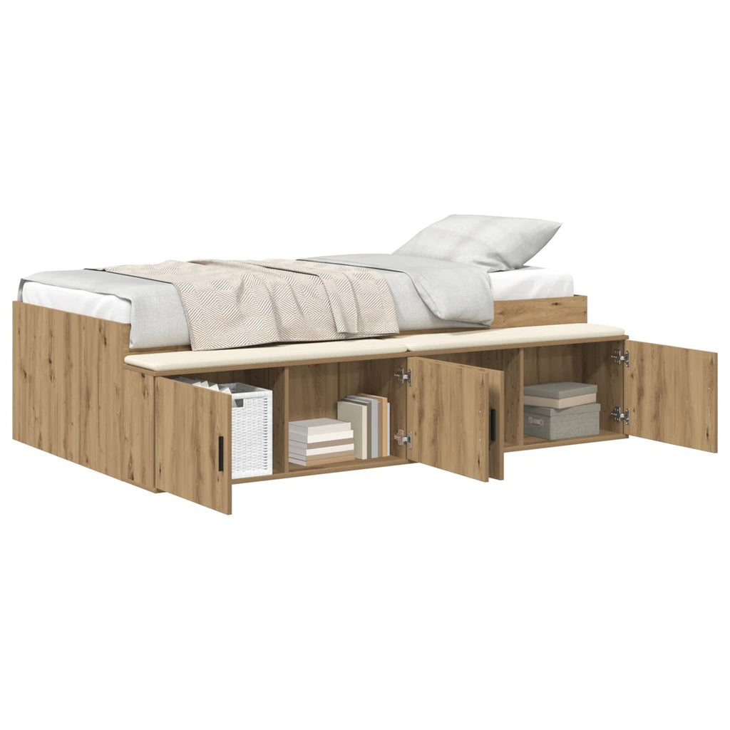Vidaxl Storage Bed Frame