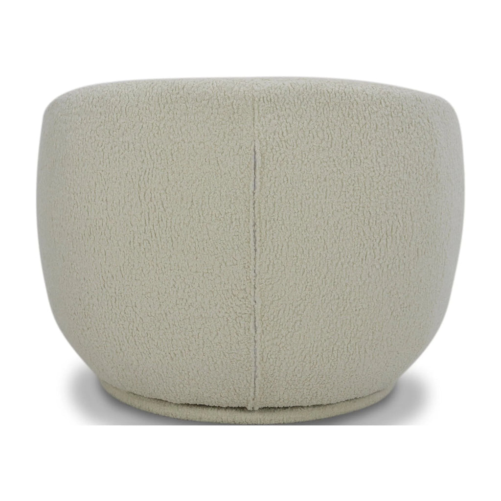 Better Homes & Gardens Mira Swivel Chair, Cream