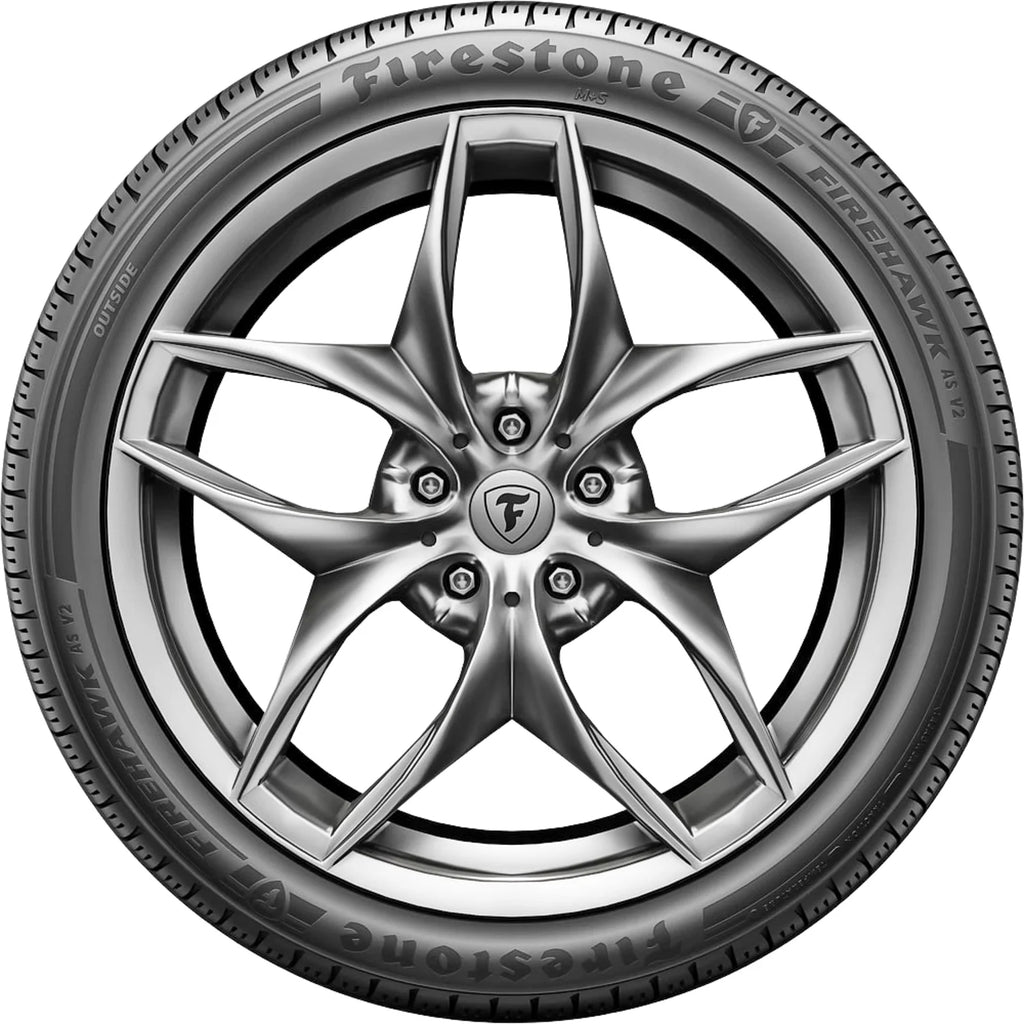 Firestone FireHawk A/S V2 All Season 235/40R19 96V XL Passenger Tire Fits: 2014-20 Ford Fusion Titanium, 2018 Honda Accord EX-L