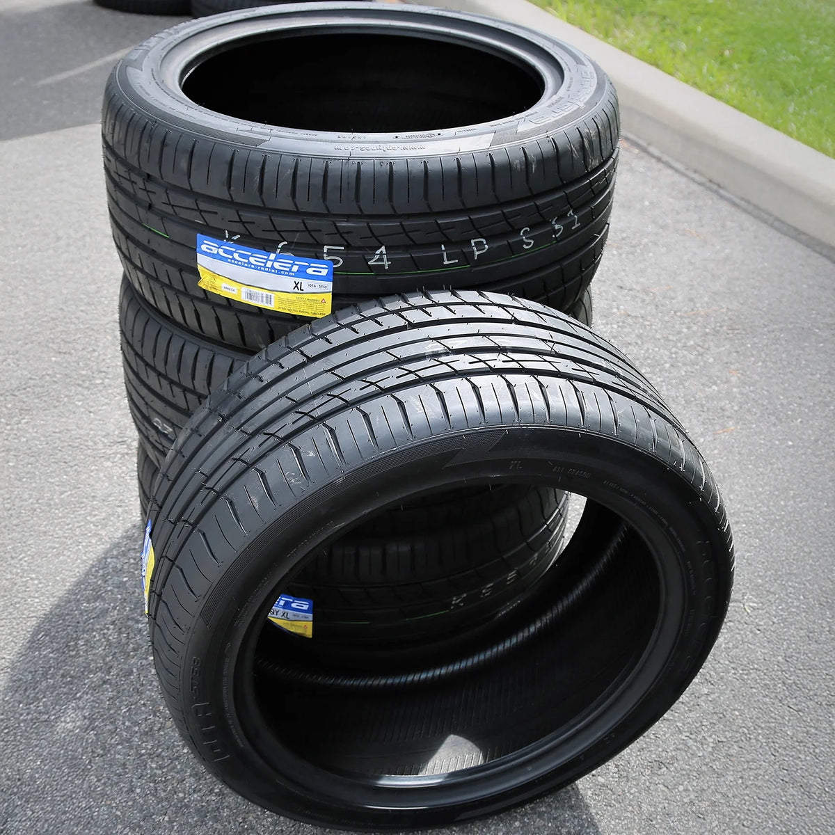 Pair of 2 (TWO) Accelera Iota ST68 285/45R22 114V XL AS Performance A/S Tires Fits: 2017-18 Chevrolet Silverado 1500 High Country, 2015-16 Chevrolet Silverado 1500 LTZ