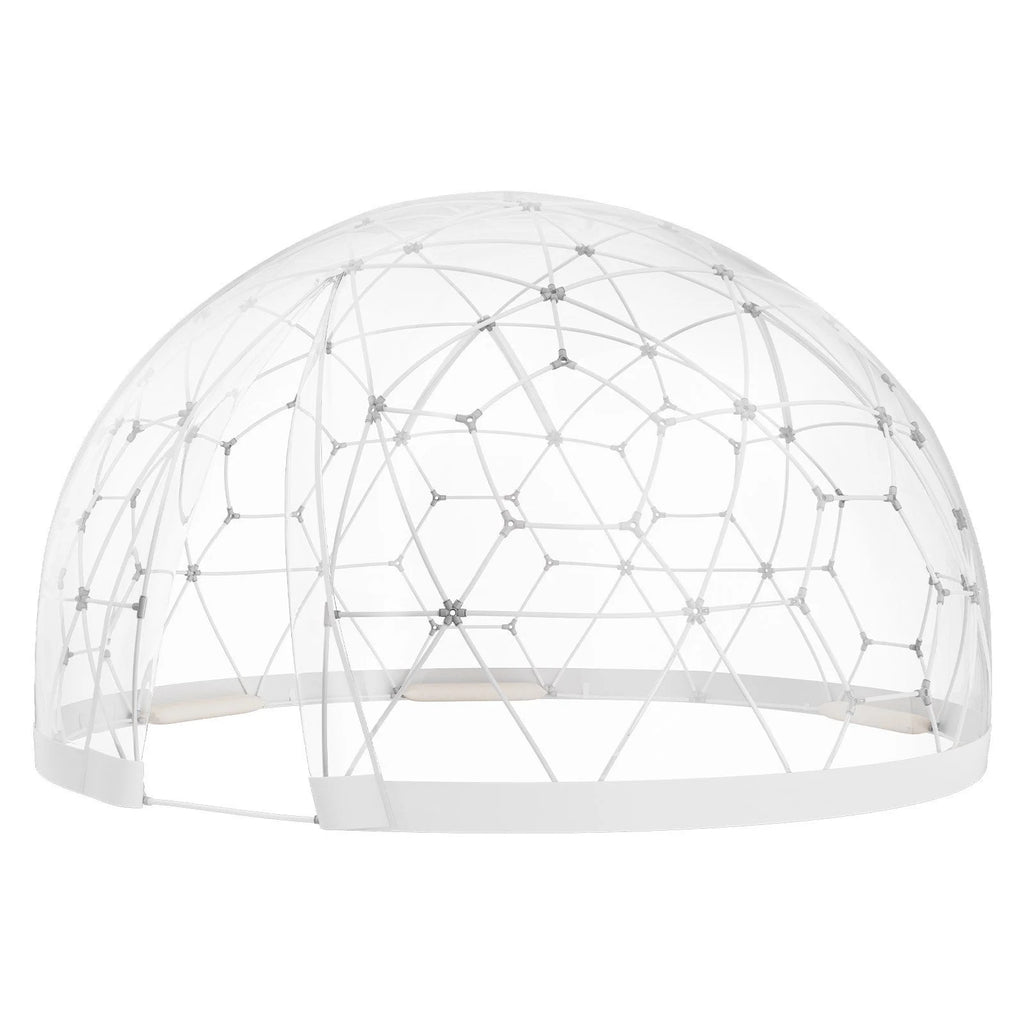 9.5FT Outdoor Bubble Tent Transparent Dome Camping Shelter with Zip Door & Windows Waterproof Pop-Up Tent for Stargazing, Backyard, Patio & Glamping Portable Instant Setup