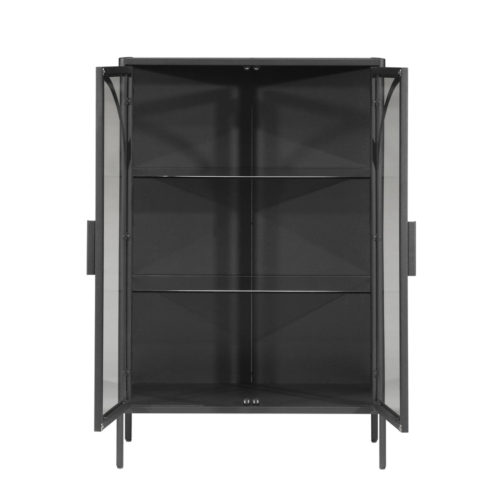 Better Homes & Gardens Nola Accent Cabinet, Black Finish