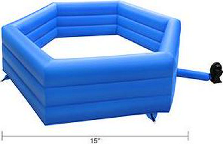 VEVOR Portable Gaga Ball Pit 15ft Inflatable with Electric Air Pump.Gaga Ball Pit Kit Inflatable Court for Outdoor Indoor Children Family Activity