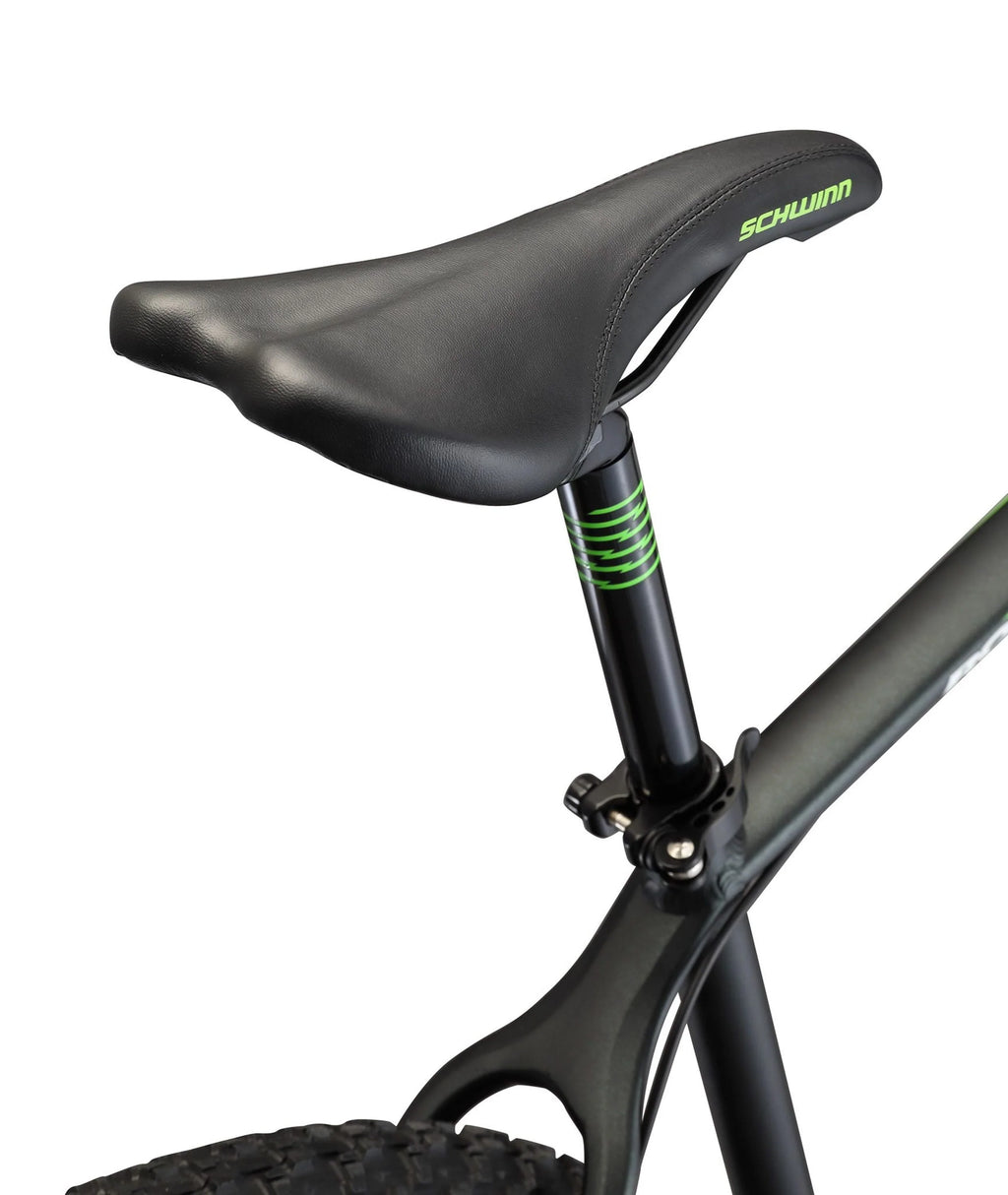 29-in. Boundary Mens Mountain Bike, Black and Green
