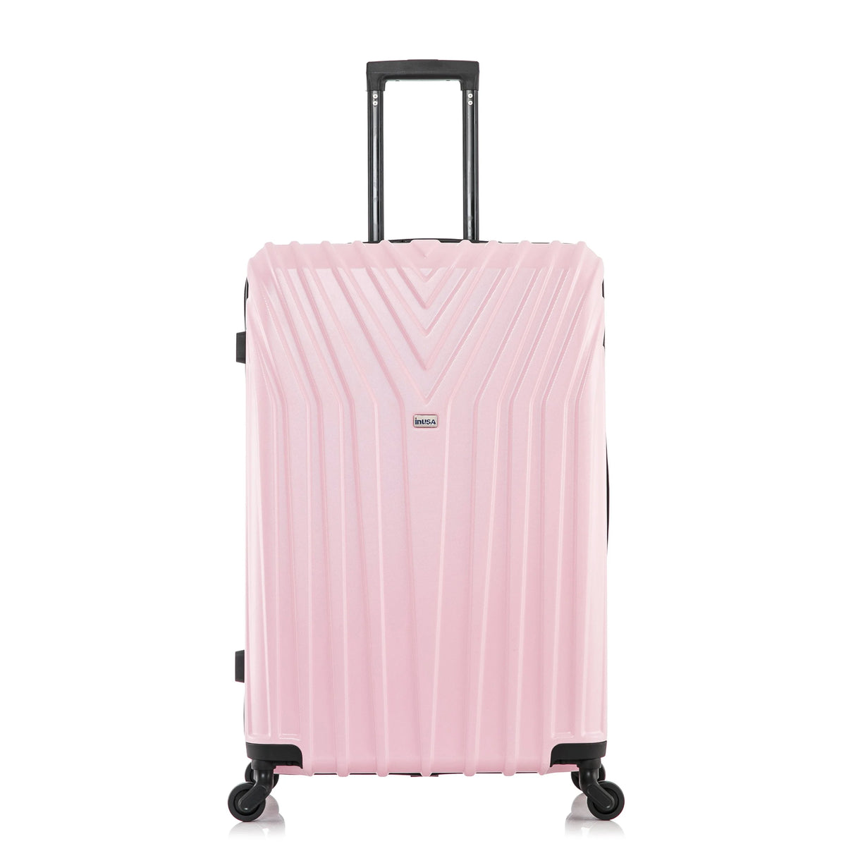 InUSA Vasty 28" Hardside Lightweight Luggage with Spinner Wheels, Handle, and Trolley, Gray