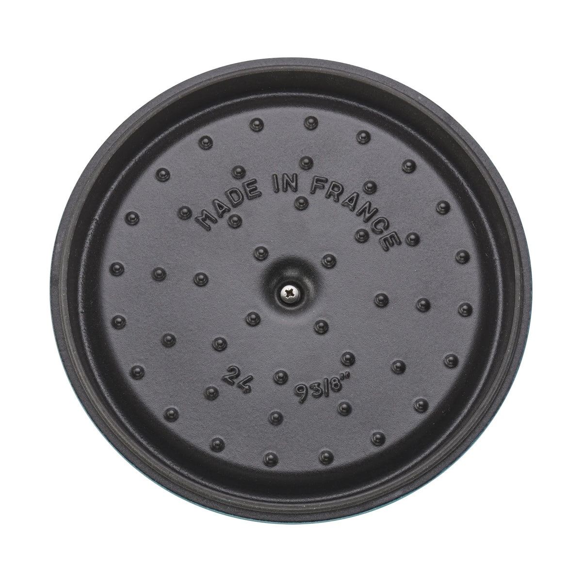 Staub Cast Iron 4-qt Round Cocotte - Matte Black